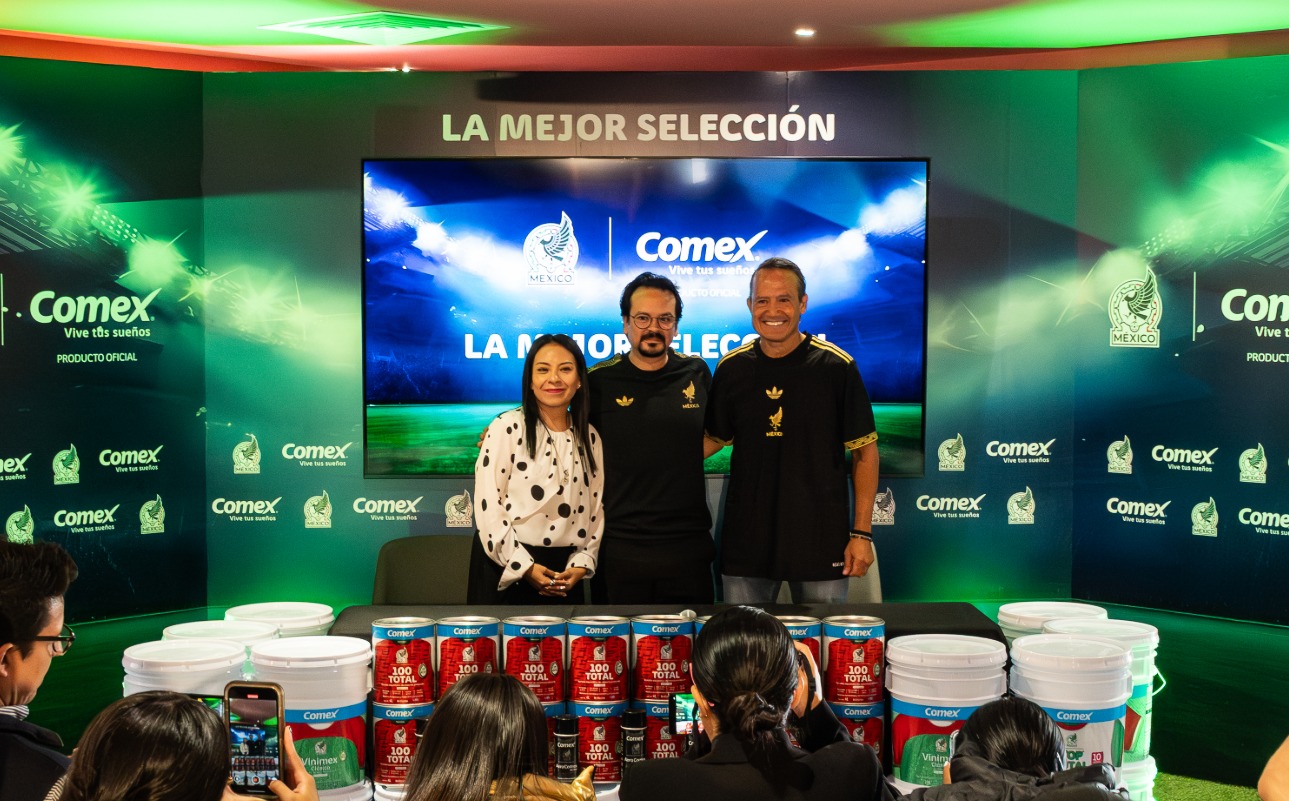 Comex y la Selección Mexicana se unen para llevar color y futbol a las comunidades